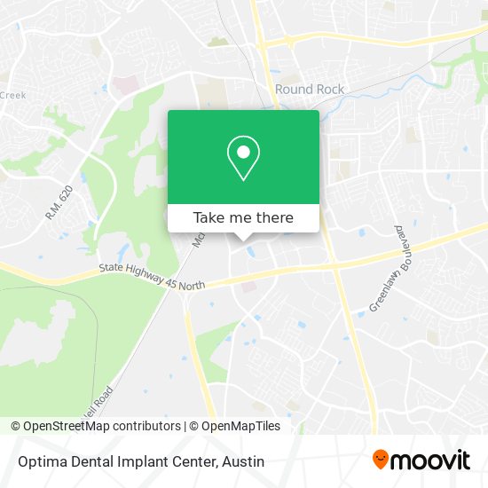 Optima Dental Implant Center map
