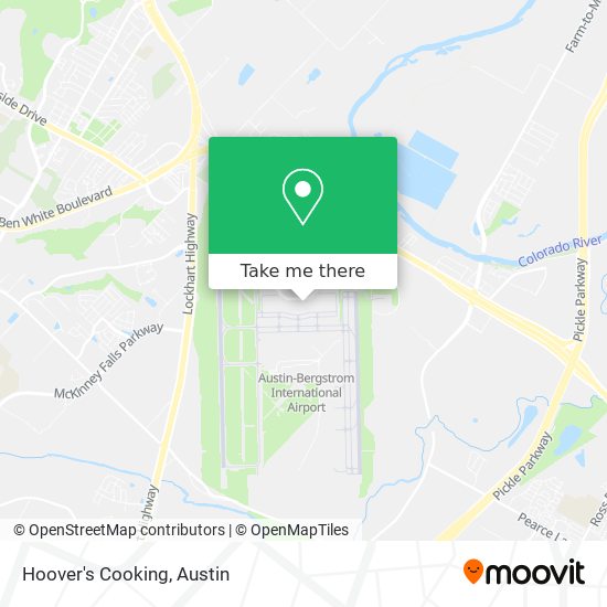 Hoover's Cooking map