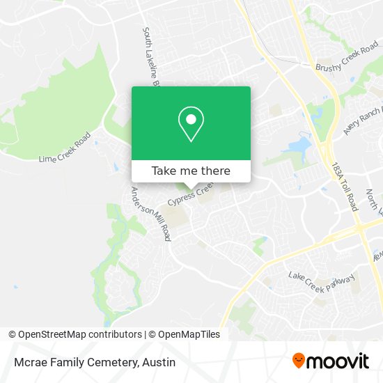 Mapa de Mcrae Family Cemetery