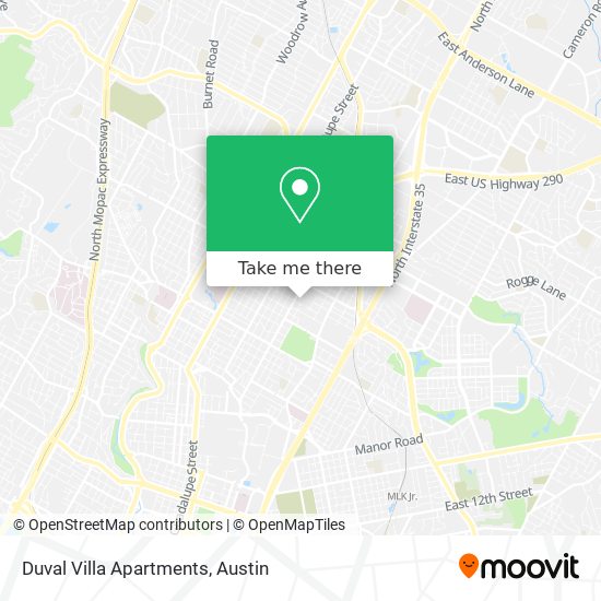 Duval Villa Apartments map