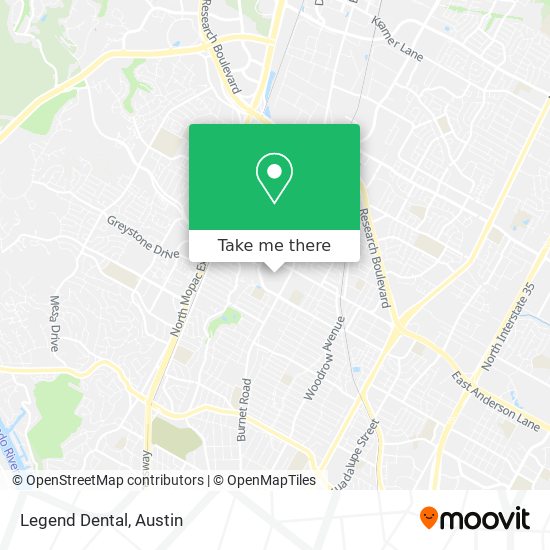 Mapa de Legend Dental