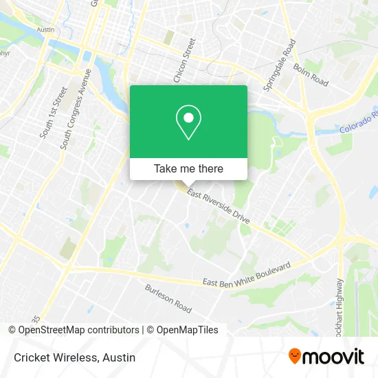Cricket Wireless map