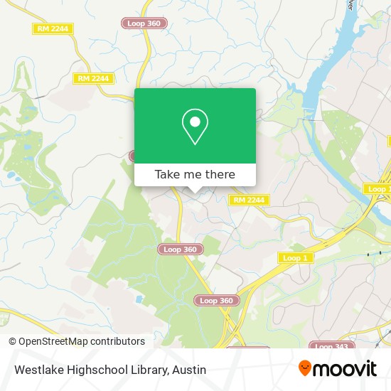 Westlake Highschool Library map