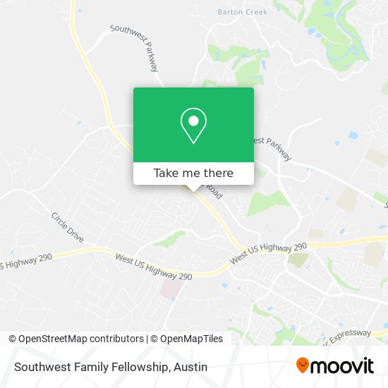 Southwest Family Fellowship map