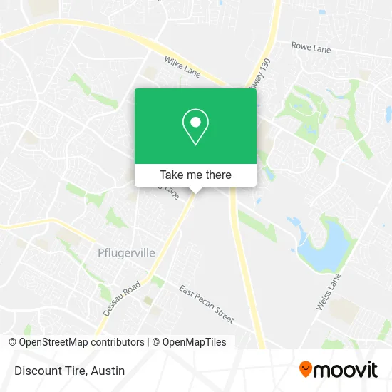 Discount Tire map