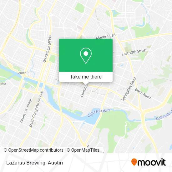 Mapa de Lazarus Brewing