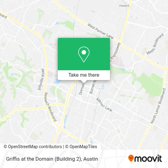 Griffis at the Domain (Building 2) map