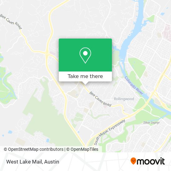West Lake Mail map