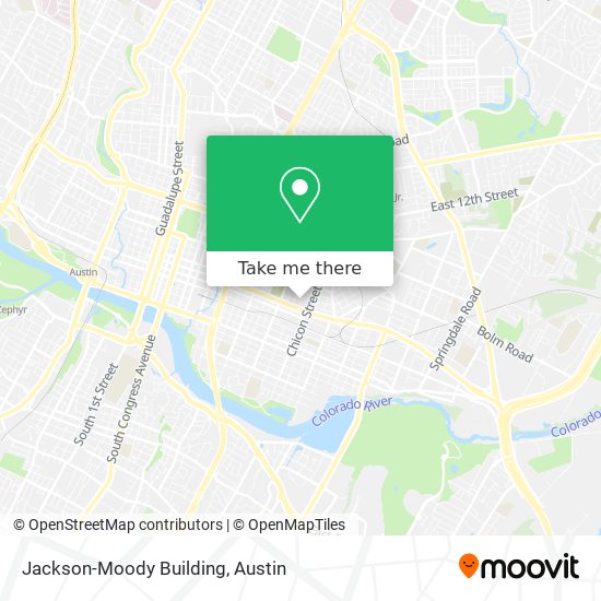 Jackson-Moody Building map
