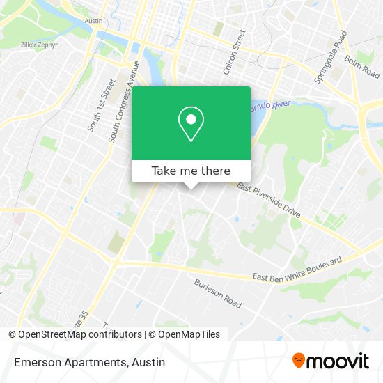 Emerson Apartments map