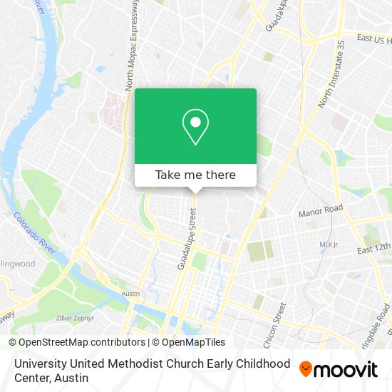 Mapa de University United Methodist Church Early Childhood Center