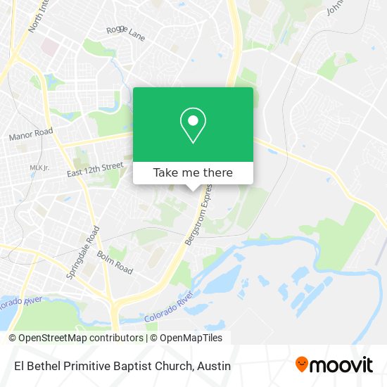 Mapa de El Bethel Primitive Baptist Church