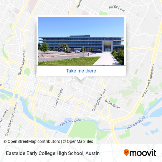 Eastside Early College High School map