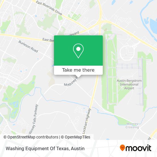 Washing Equipment Of Texas map
