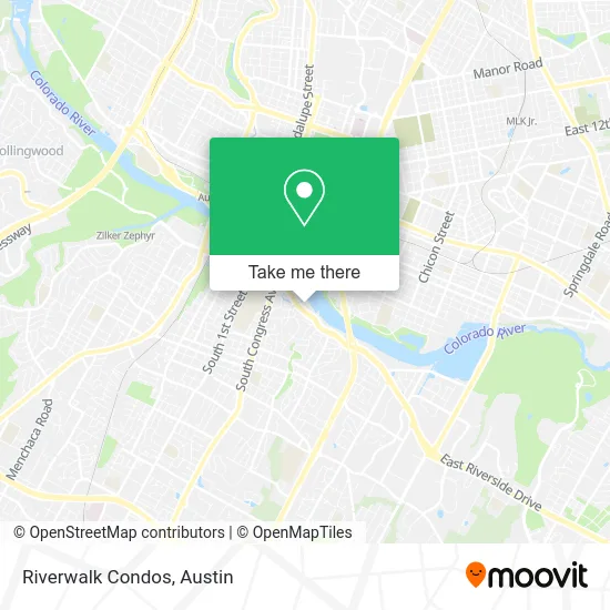 Riverwalk Condos map