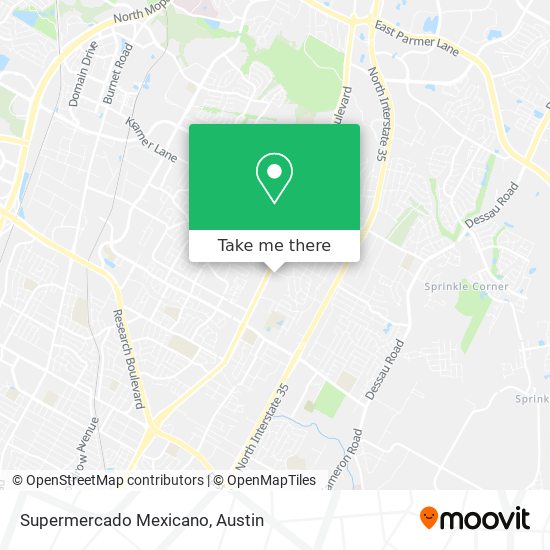 Mapa de Supermercado Mexicano