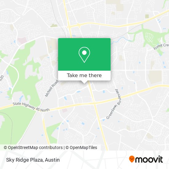 Sky Ridge Plaza map