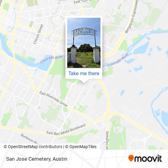 Mapa de San Jose Cemetery