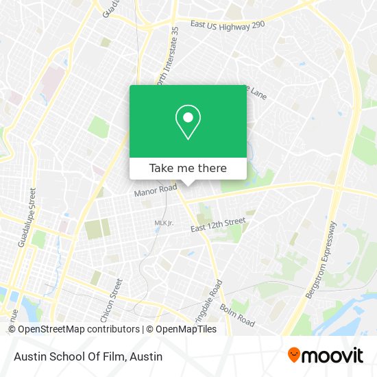 Austin School Of Film map