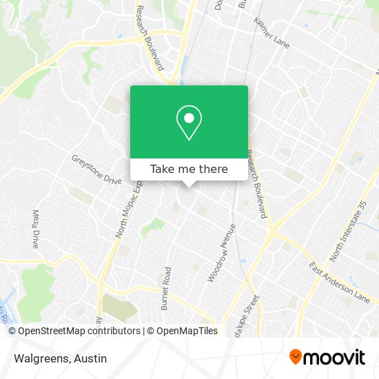 Walgreens map