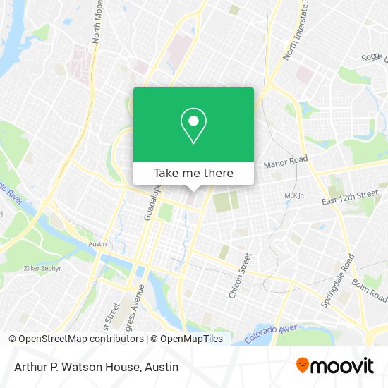 Arthur P. Watson House map