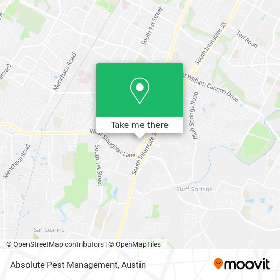 Absolute Pest Management map