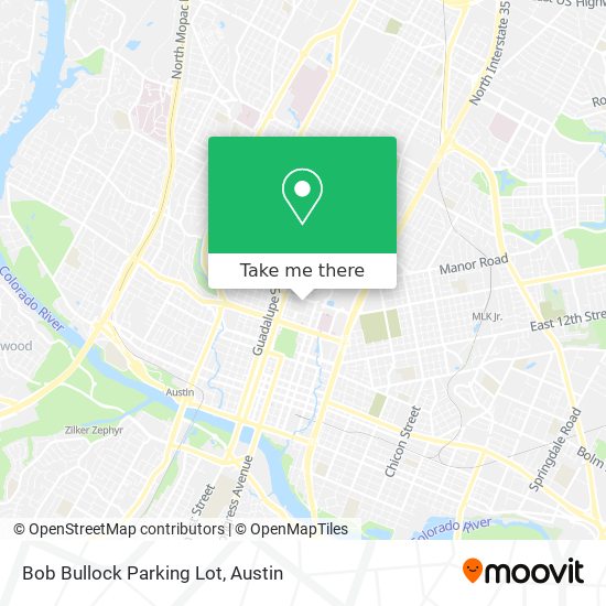 Mapa de Bob Bullock Parking Lot