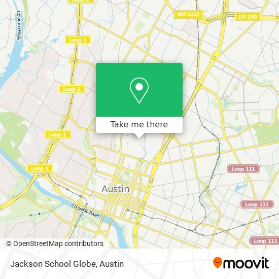 Jackson School Globe map