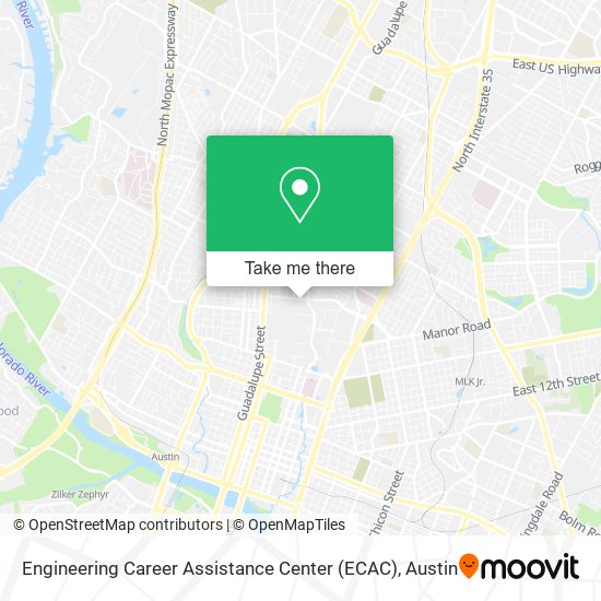 Mapa de Engineering Career Assistance Center (ECAC)