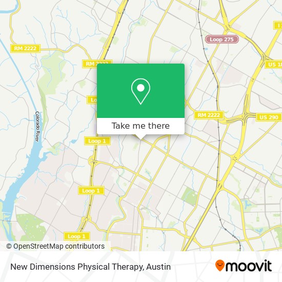 New Dimensions Physical Therapy map