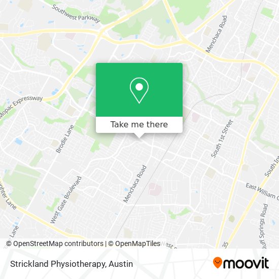 Strickland Physiotherapy map