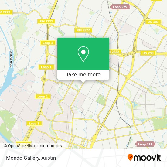 Mondo Gallery map