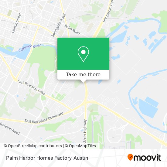 Mapa de Palm Harbor Homes Factory