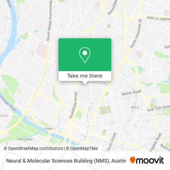 Neural & Molecular Sciences Building (NMS) map