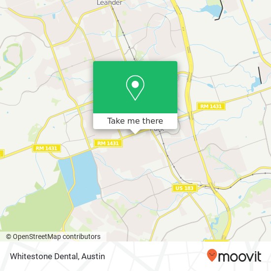 Whitestone Dental map