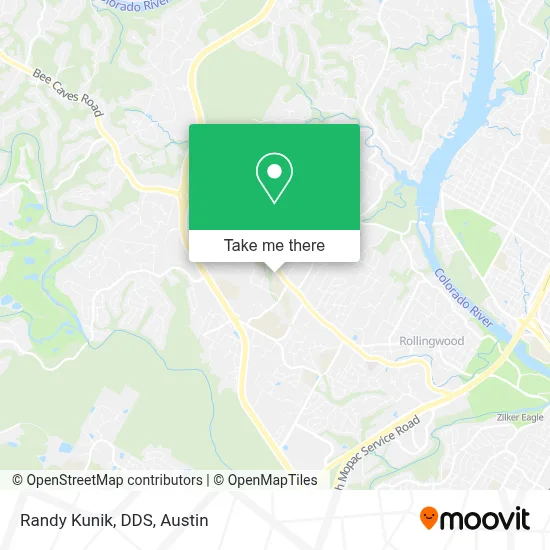 Randy Kunik, DDS map
