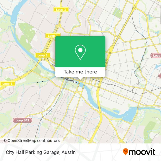 City Hall Parking Garage map