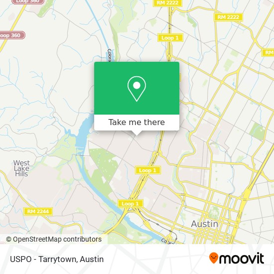 USPO - Tarrytown map