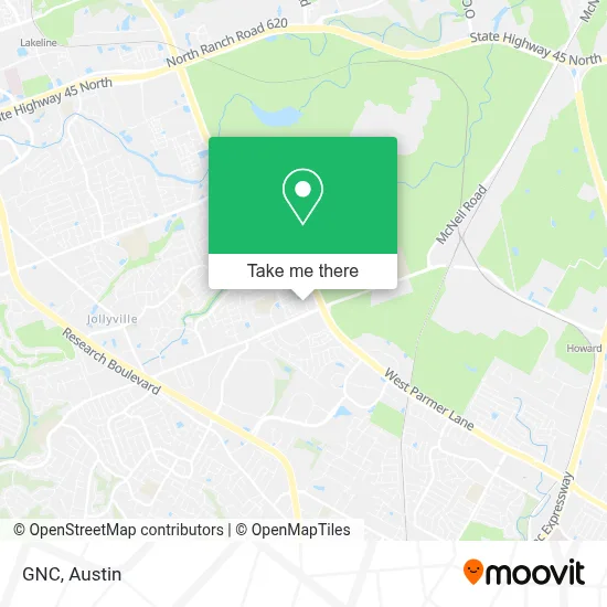GNC map