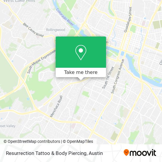 Resurrection Tattoo & Body Piercing map