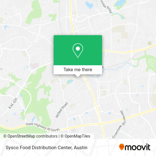 Sysco Food Distribution Center map