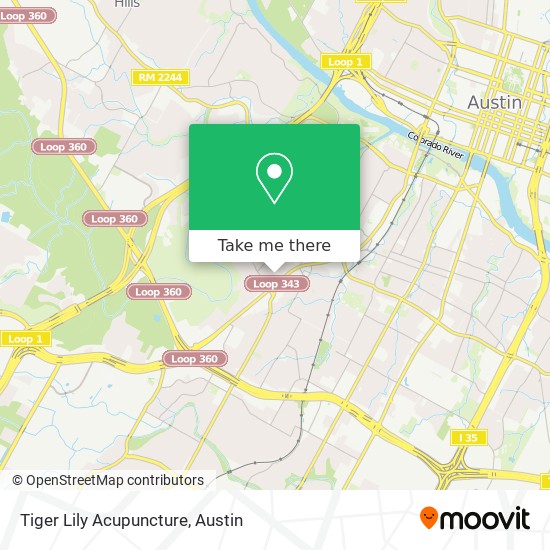 Mapa de Tiger Lily Acupuncture