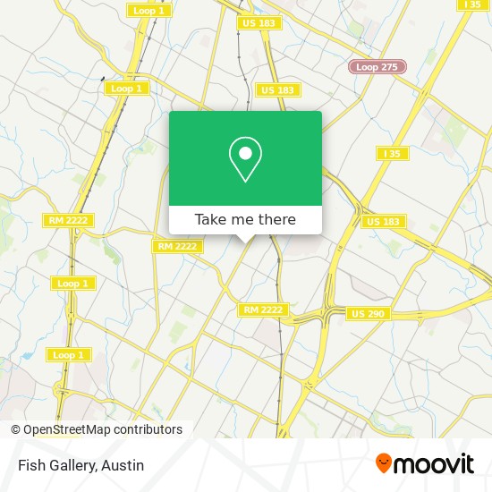 Fish Gallery map