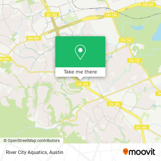 Mapa de River City Aquatics