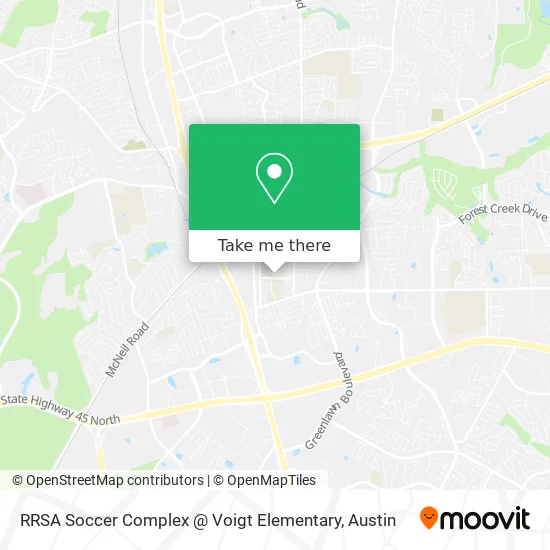 RRSA Soccer Complex @ Voigt Elementary map