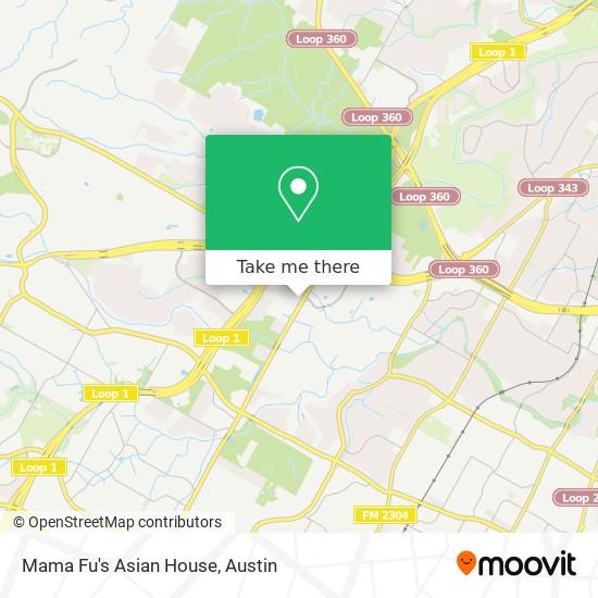 Mama Fu's Asian House map