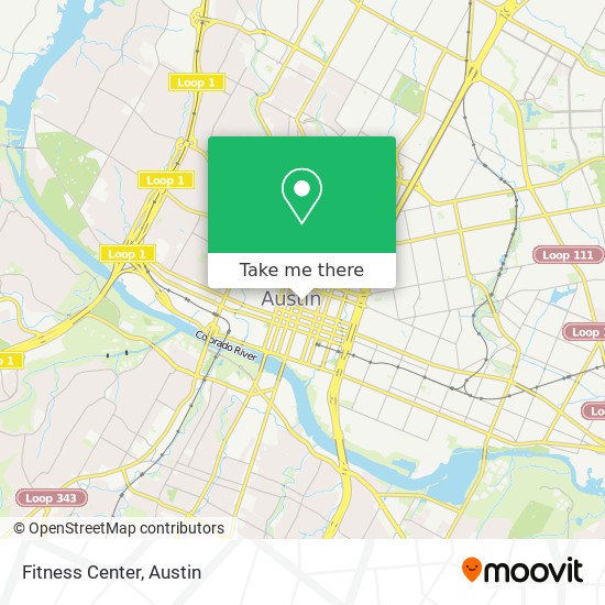 Fitness Center map