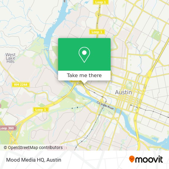 Mapa de Mood Media HQ
