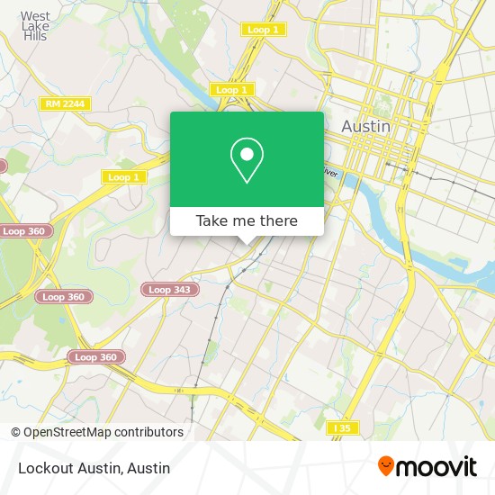 Lockout Austin map