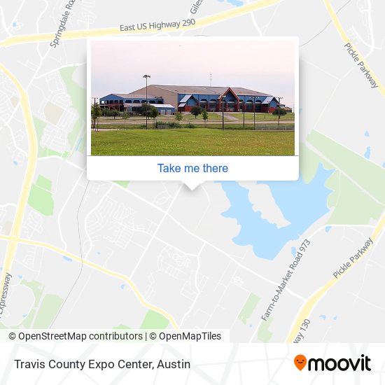 Mapa de Travis County Expo Center